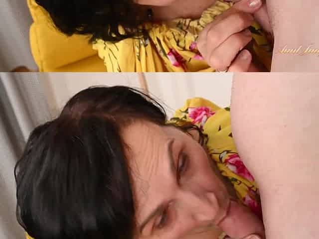 Raunchy GILF in stockings thrilling sex movie