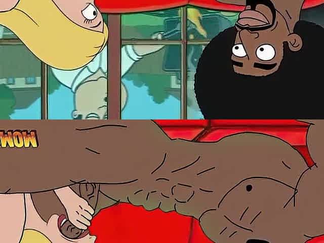 Ebony Plumber Screws Married Housewife During the time that Cuckold Spouse Cooks BBQ. Toon RimJob
