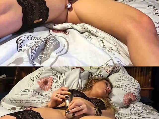 Playing with my pussy, intense orgasm on webcam