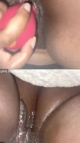 Stimulating My Pussy with Clit Vibrator Dripping Wet Orgasms