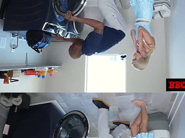 Emma Rosie Entreats Handyman For His Massive Ebony Tool