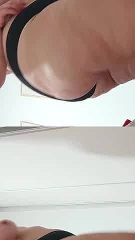 Stepmom at Home, Just Fans in Slow Motion, I Change Clothes