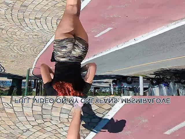 I get banged by a stranger and cum on my booty (ITALIAN AMATEUR)