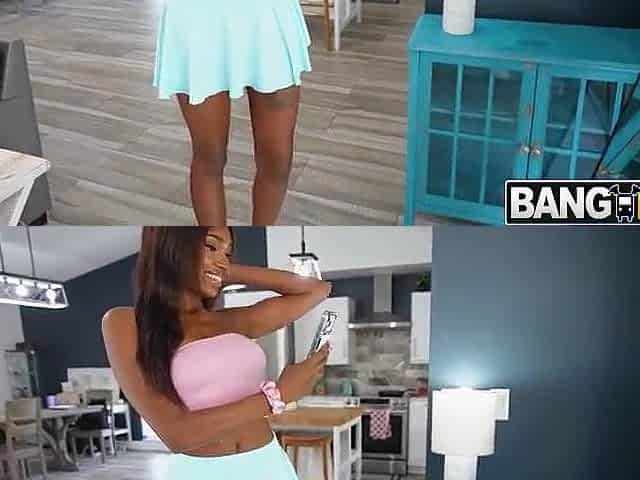 Squeezes a Monster Cox into her Vagina Poppy Cox, Chocolate God