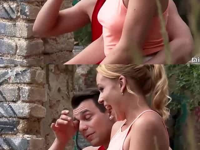 The Perfect Place To Fully Clothed Piss!