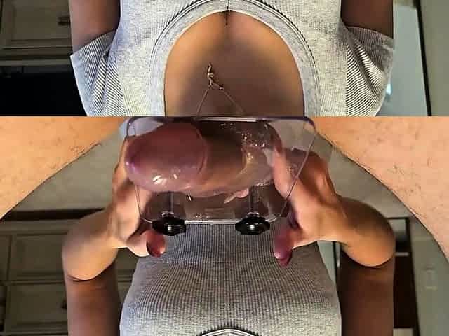 Blonde amateur milf does anal pov