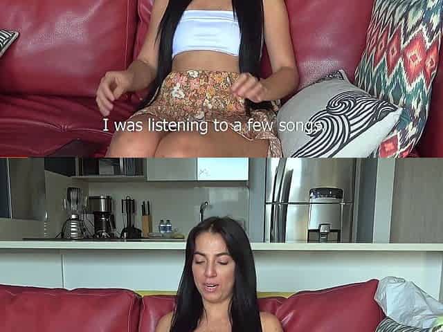 Amateur Latina Bikini Model Drilled Deep