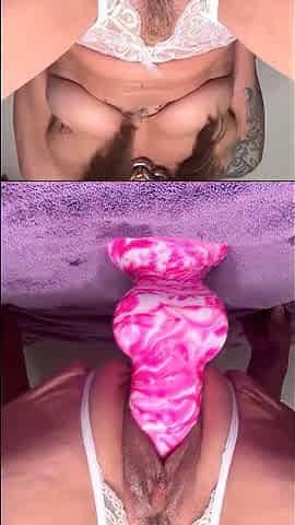 Stacked brunette goes solo toys and masturbation