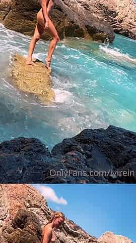 Real naked amateurs outdoor beach play