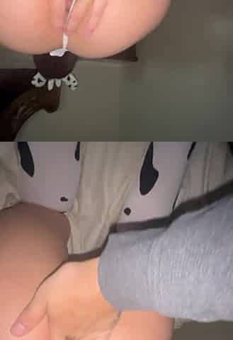Stepsister In Cow Costume Takes Hard Doggy From Stepbrother On Bed