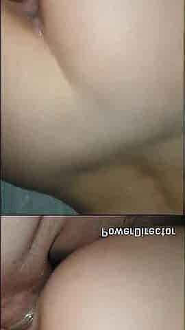 Neighbor removed jo-bag and overspread me with cum then kept banged me