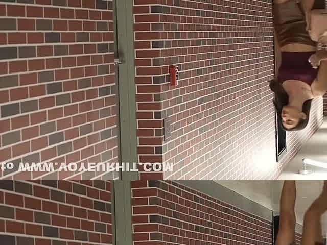 Mae Milano - Smoking Hot Babe Gets Caught Masturbating In The Hotel Staircase