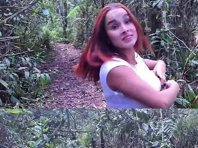 My horny stepsister likes outdoor public fuck-fest in the
