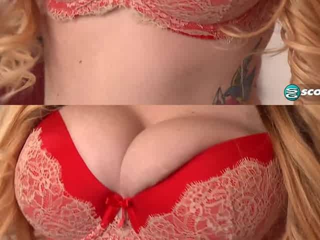Busty In Red