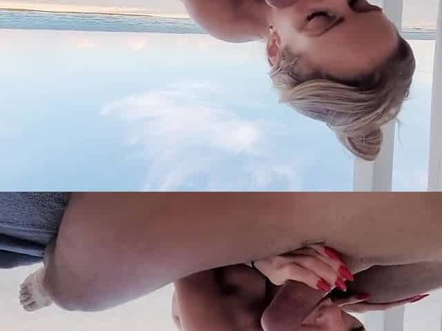 Beach Perv Gets A Taste Of His Own Medicine - Richard Glaze And Danielle Renae