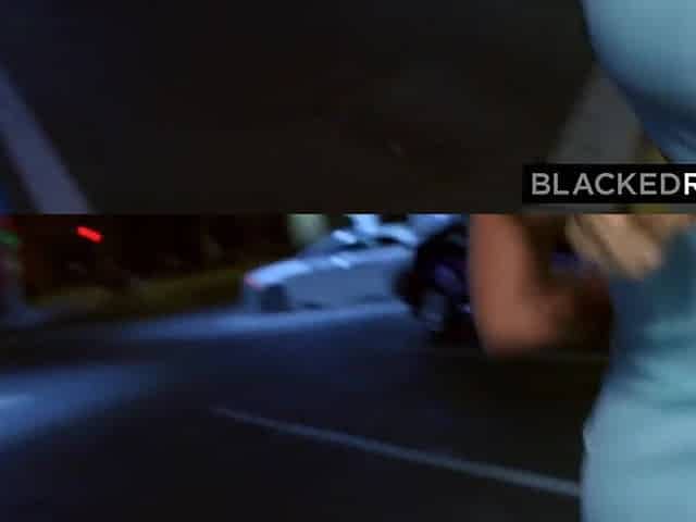 BLACKEDRAW This babe forgot about her white bf for a night