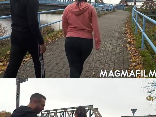 Chubby girl fucks her personal trainer - Big tits