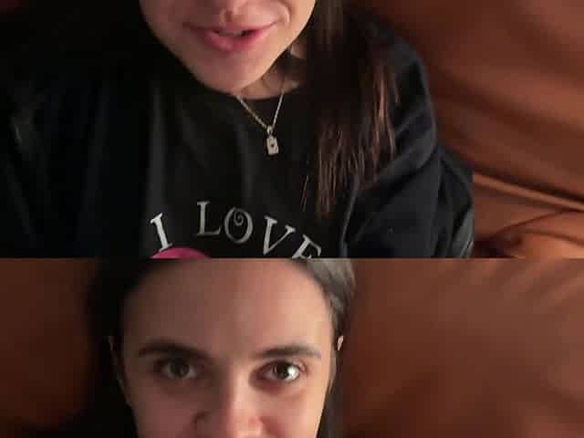 He Thought His Stepsister Wouldnt Post This. My Blowjob Raw Footage with Dirty Talk