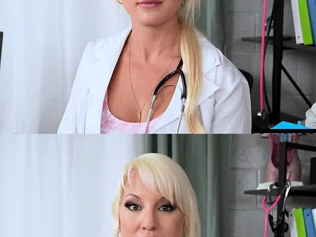 Stepmom Doctor Bree Gives Intimate Cock Exam to Stepson