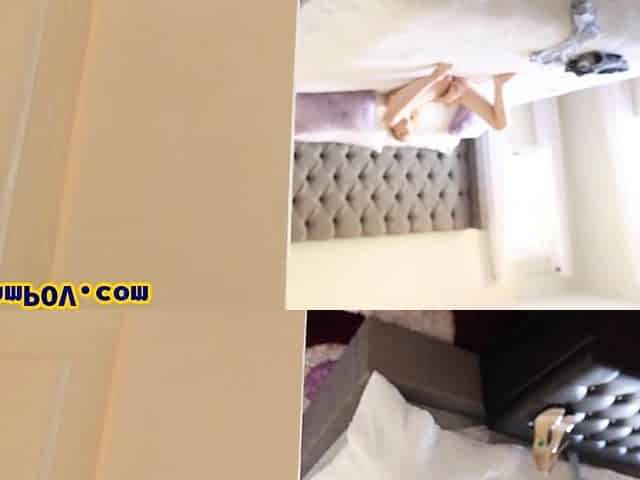 Skinny blond babe doggystyled in POV PORN