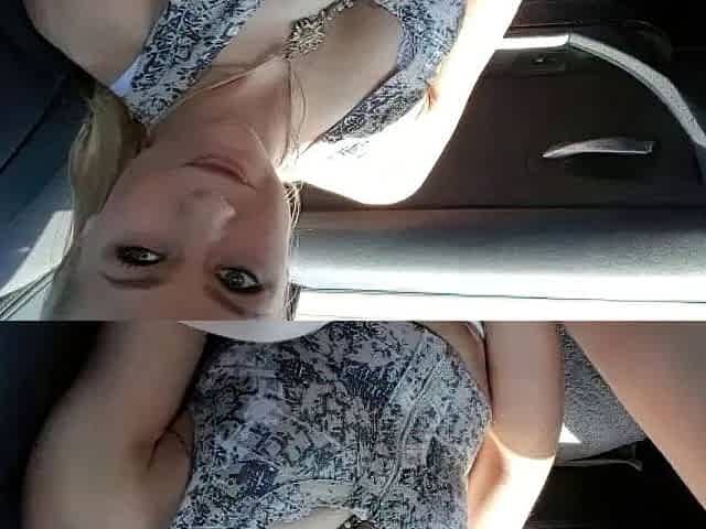 Curly Blonde Teen Records Solo Dildo Masturbation More at