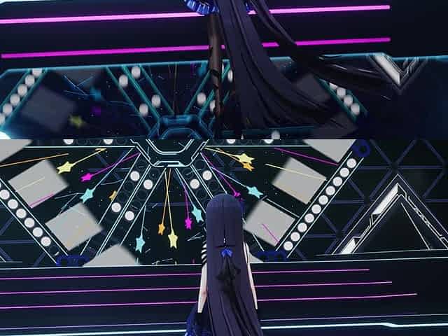 [mmd] Purple Evening Dress Full Pose Sex Queencard Footjob Titty Fuck Blowjob Handjob After Getting Into the Ride