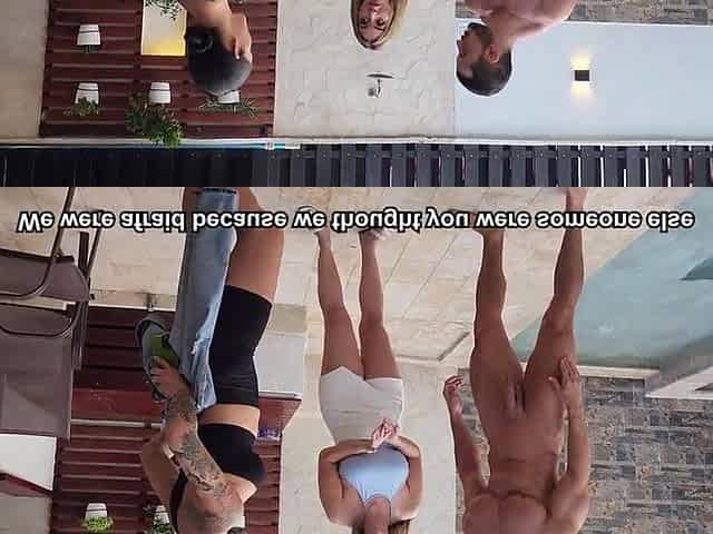 Tatiana Alvarez and Salome Gil have a three-some with a stranger