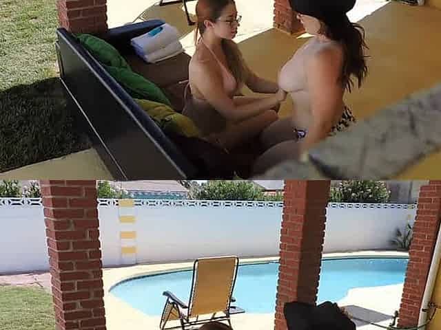 Alex Coal Pool Voyeur Gets Caught Watching Us POV