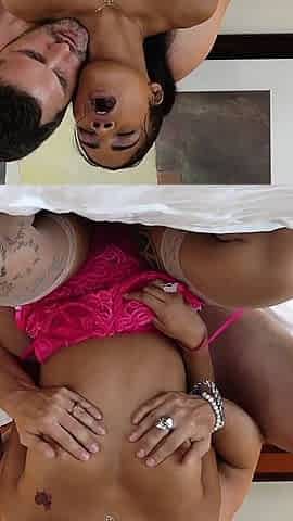 Ebony Big Ass Pornstar Maya Fucking Huge White Cock