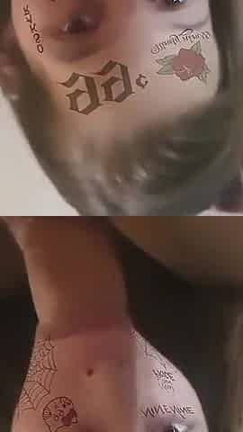 Latina Sucking Big Cock with Snap Filter
