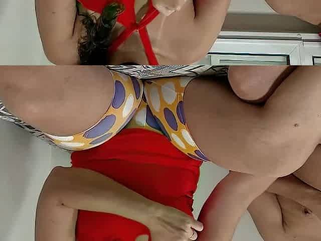 My wife masturbates me by watching a guy masturbating for her