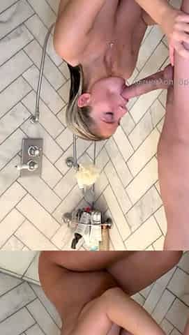 Thatyoungblonde Shower Fuck