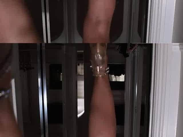 Latina Hottie Vanessa Sky Gives Footjob To Horny Cock