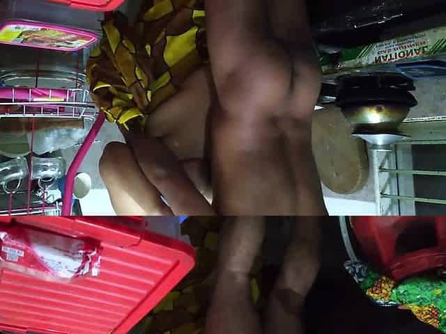 Desi Aunty Fucked by Stepson in Kitchen When She Cooking!