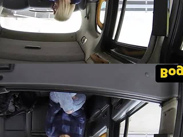 British Slut Pussy Stuffed With Cabbie Cock