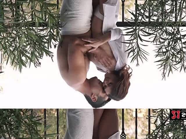 Girlfriend craving for anal sex is teasing her boyfriend