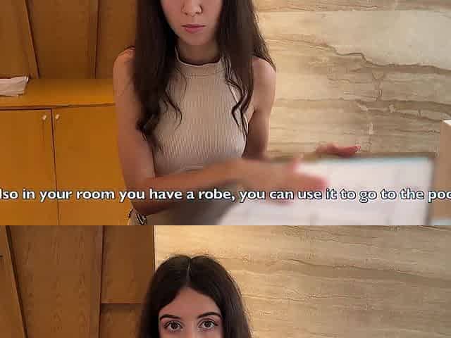 Hotel Room Service - Hostess Acquiesced to Sex with Guest
