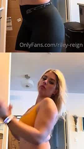 Beautiful blonde nanny and big boobed blonde MILF get pumped
