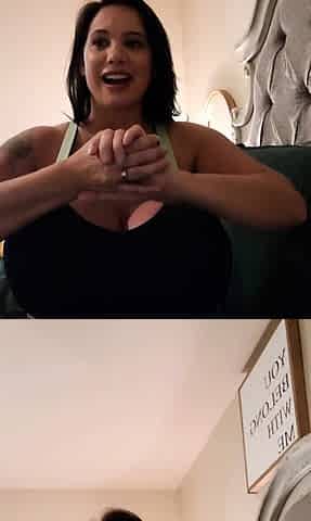 Chubby Brunette Big Boobs Dildo Masturbation