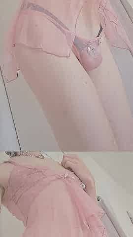 Femboy pillow princess shows her aperture