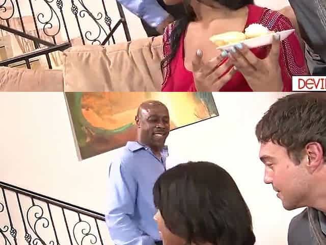 Letting Me Fuck Her Ebony Friend