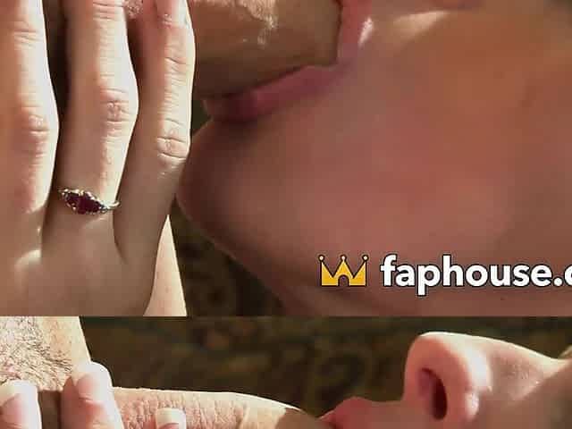 Naughty blonde leaps on lover's supersized big beautiful women prick in