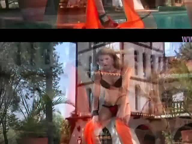 Blond mother I'd like to fuck in Red Underware Enjoys Sexy Interracial Poolside