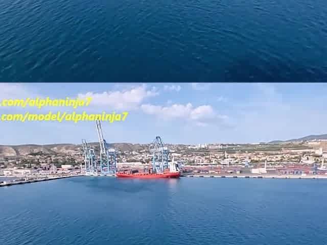 Cruise Ship Balcony Blow job in Marseille