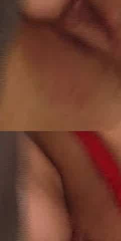 Hairy MILF Pussy Stretched Wide in Dirty Garage Fuck