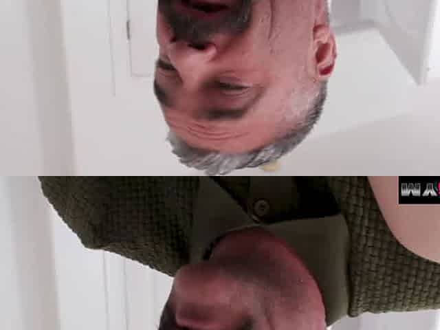 Stepdad grabs opportunity to fuck stepdaughters ass