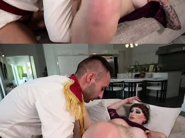 Busty MILF Avalon Mira's Seductive Foot Worship and Intense