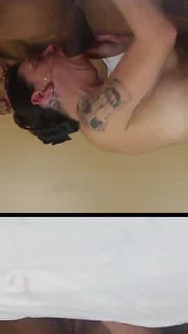 Getting My Tight Pussy Fucked and Creampied in a Hotel