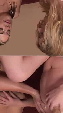 Mandy Fox: Taste of Pussy and Cock on Her Lips
