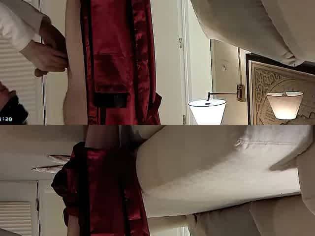Masked mother I'd like to fuck licks butt previous to creampie